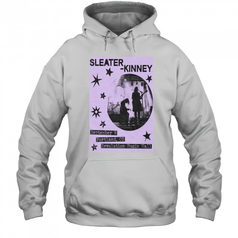 Sleater Kinney Sept 11 2025 Portland OR Shirt Hoodie