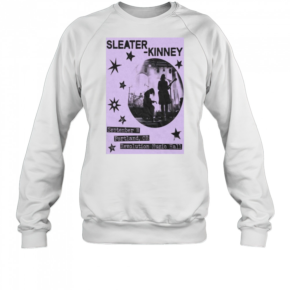 Sleater Kinney Sept 11 2025 Portland OR Shirt Sweatshirt