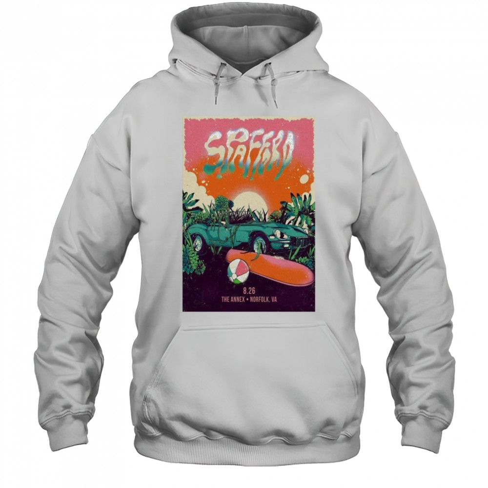 Spafford Aug 26 2025 Norfolk VA Poster shirt Hoodie
