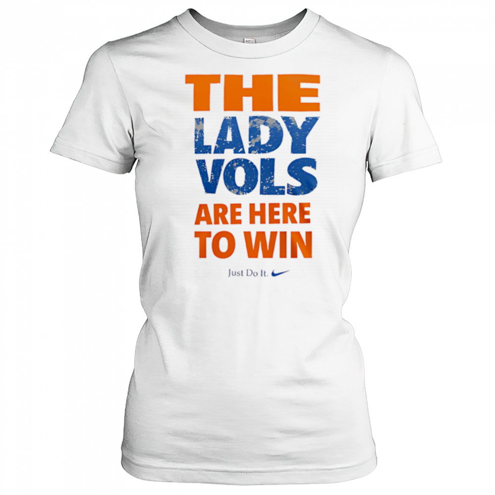Tennessee Lady Volunteers Softball Are Here To Win shirt Women's T-shirt