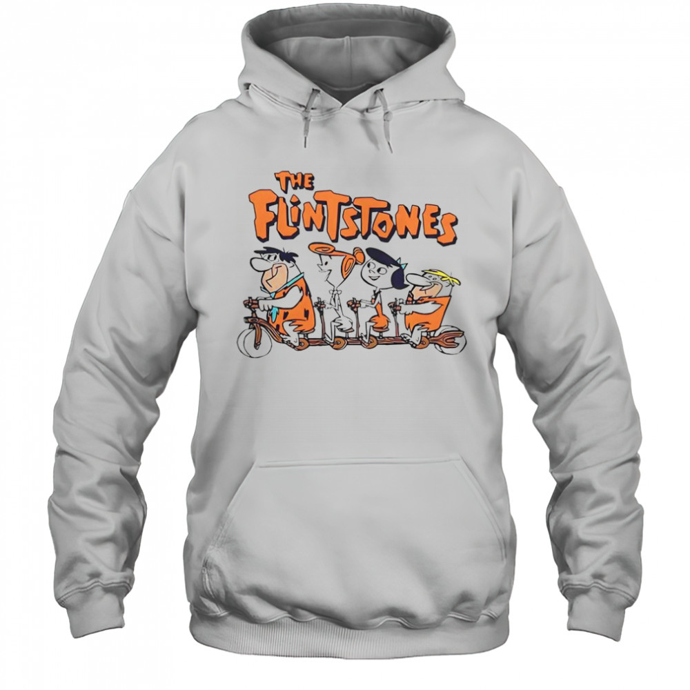 The Flintstones Cartoon T-Shirt Hoodie