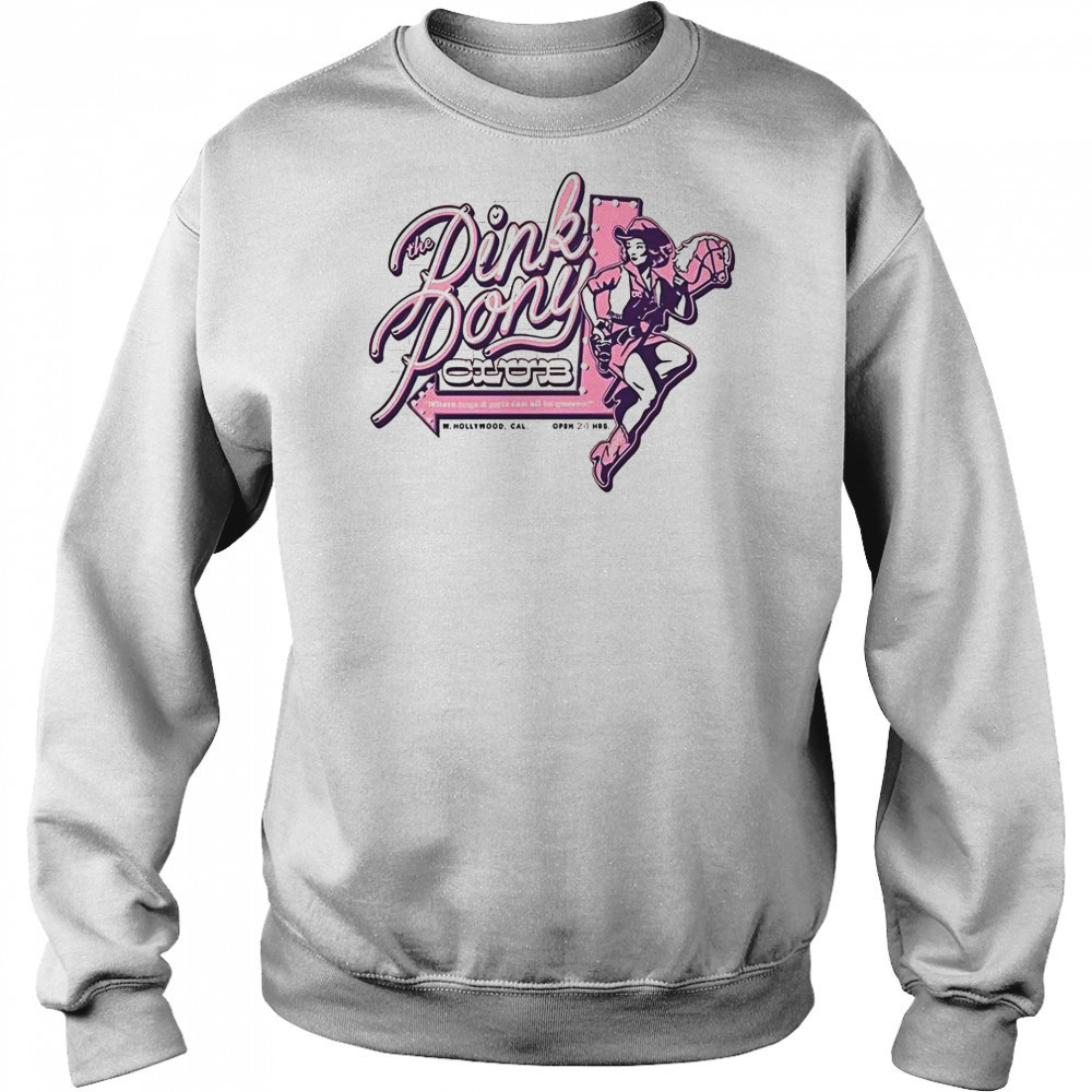 The Pink Pony Club Hollywood Cowgirl T-Shirt Hoodie