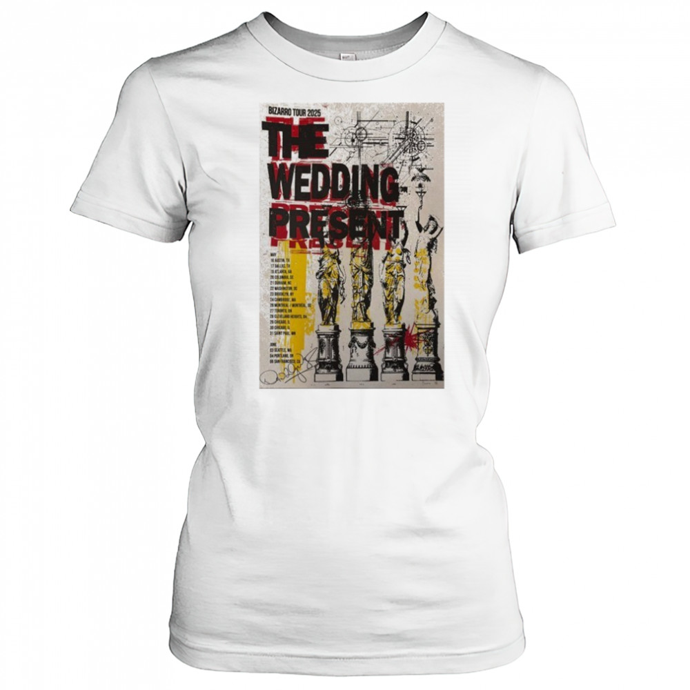 The Wedding Present May + June 2025 Poster shirt Women's T-shirt