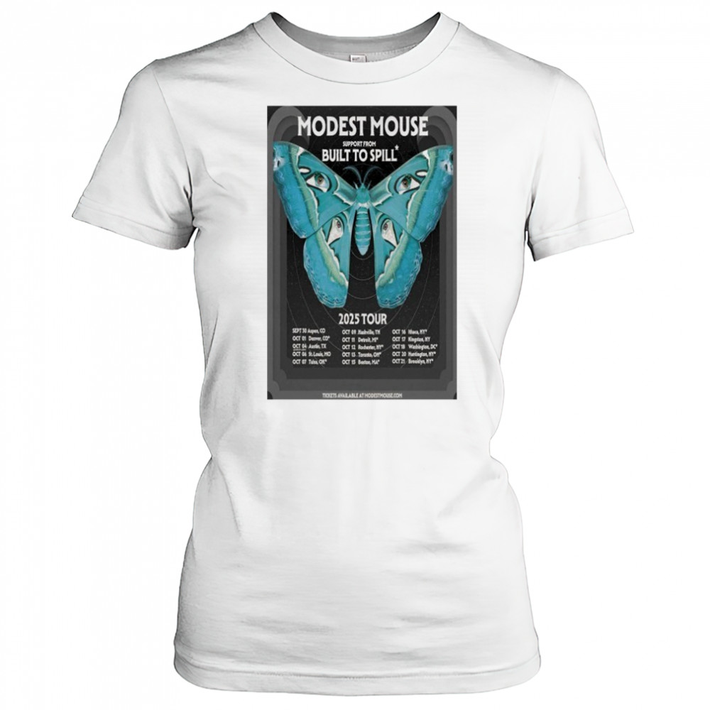 Tour Fall 2025 Modest Mouse & Built To Spill Poster shirt Women's T-shirt
