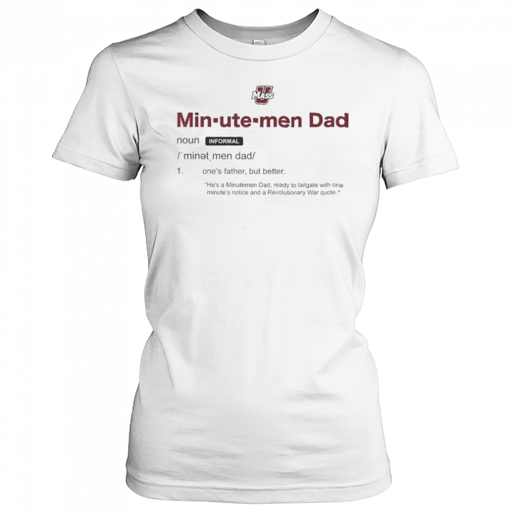 UMass Minutemen Dad Definition shirt Women's T-shirt