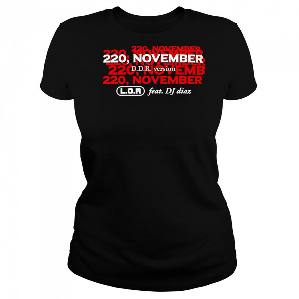 220 november ddr version repeat shirt Women's T-shirt