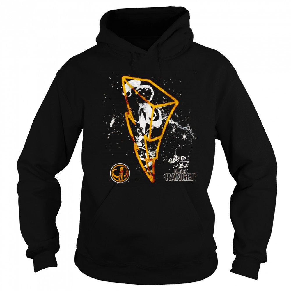 3D lightning Black Ranger retro shirt Sweatshirt
