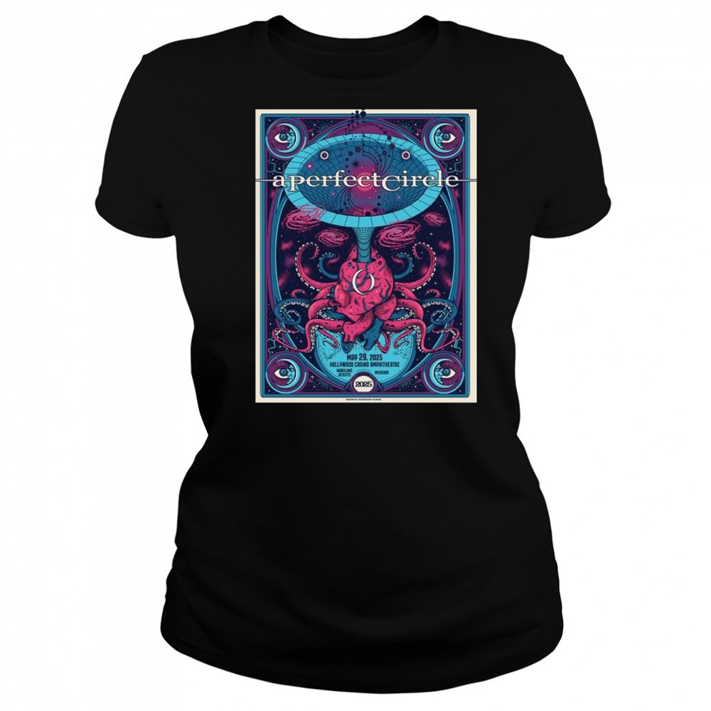 A Perfect Circle May 29 2025 Maryland Heights Mo Hollywood Casino t-shirt Women's T-shirt