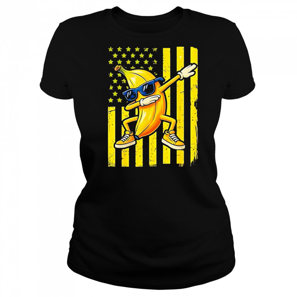 Banana Retro American Love shirt Women's T-shirt