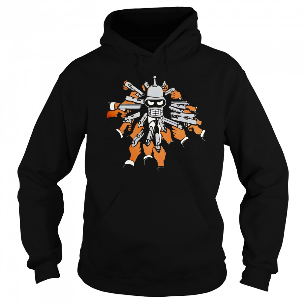 Bender Futurama Wick cartoon shirt Sweatshirt