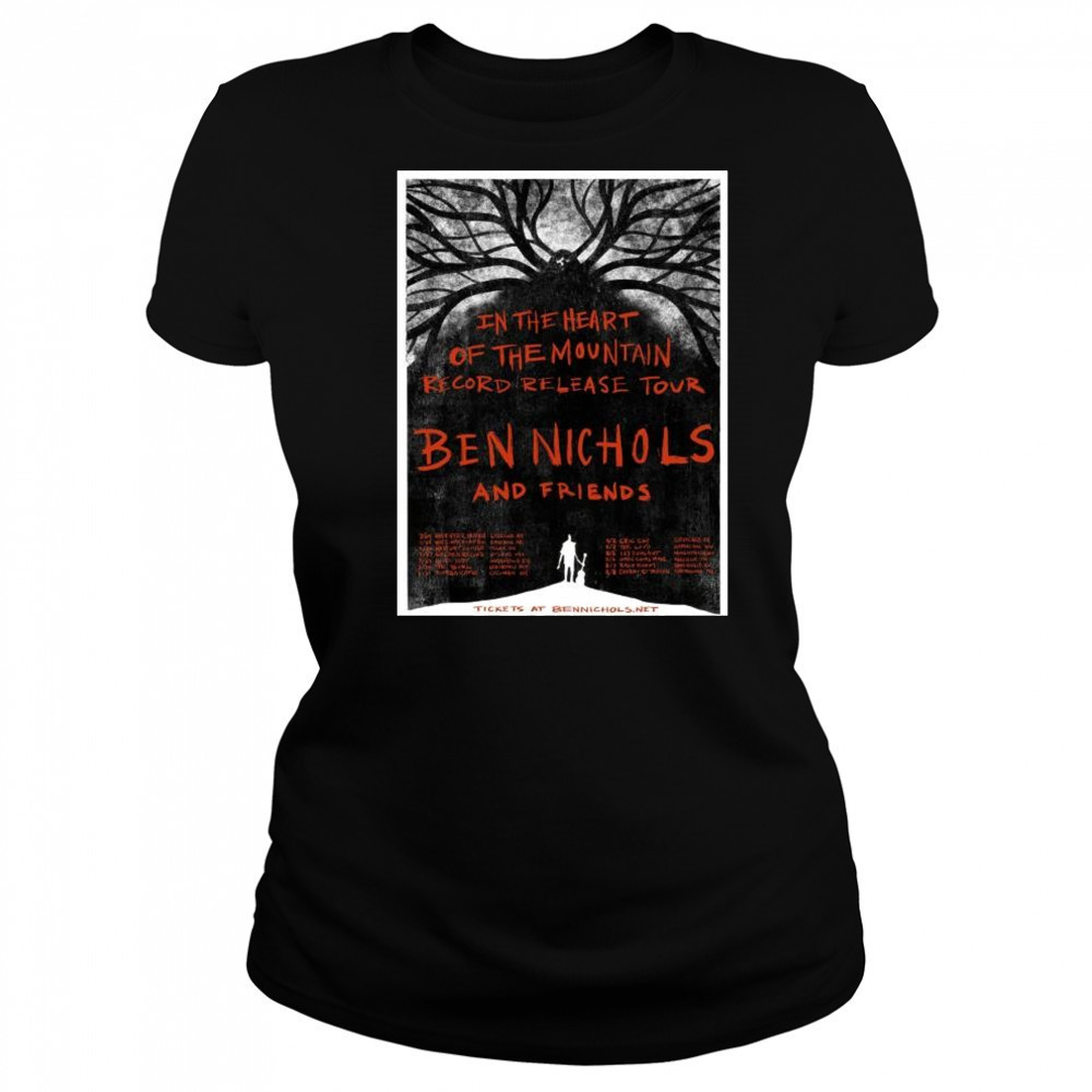 Benjamin Nichols And Friends In The Heart Of The Mountain Record Release Tour 2025 t-shirt Women's T-shirt
