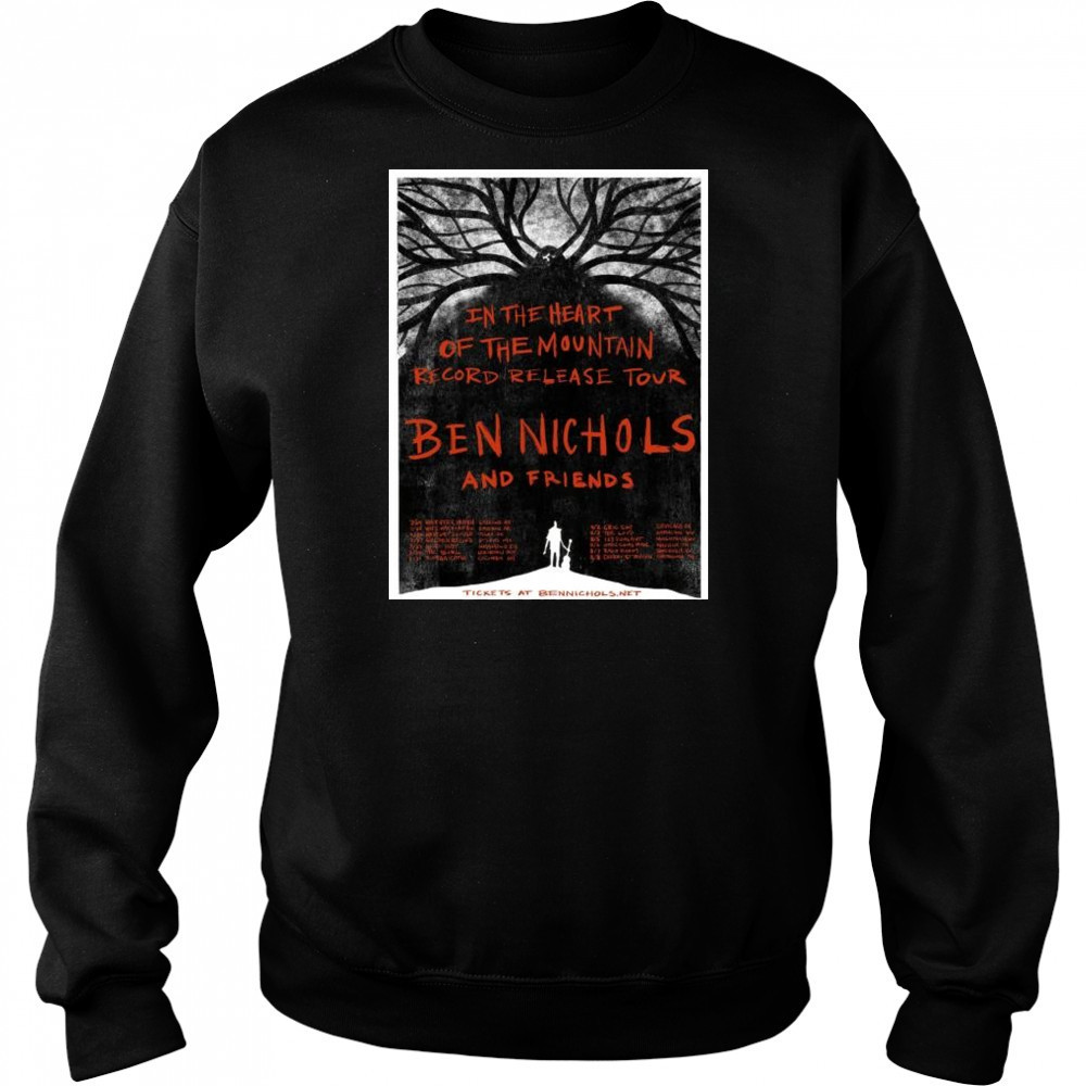 Benjamin Nichols And Friends In The Heart Of The Mountain Record Release Tour 2025 t-shirt Hoodie
