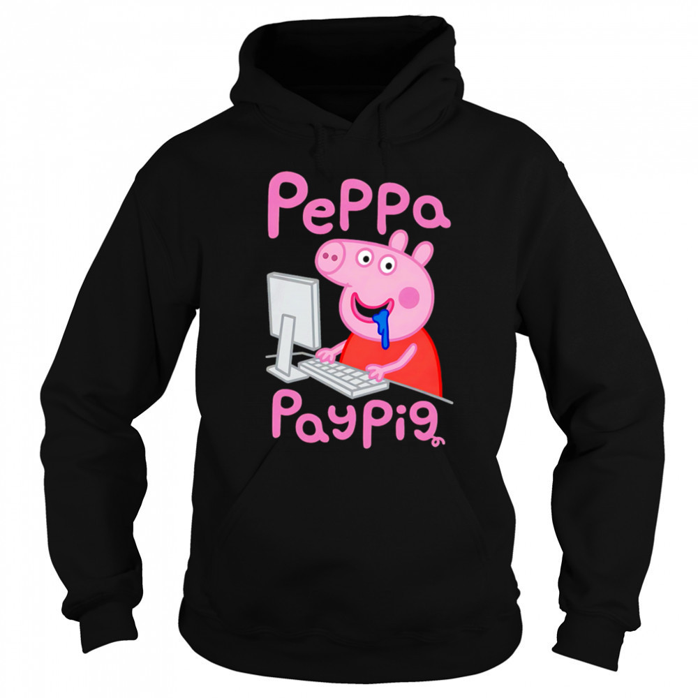 Cartoon Pay Pig shirt Sweatshirt
