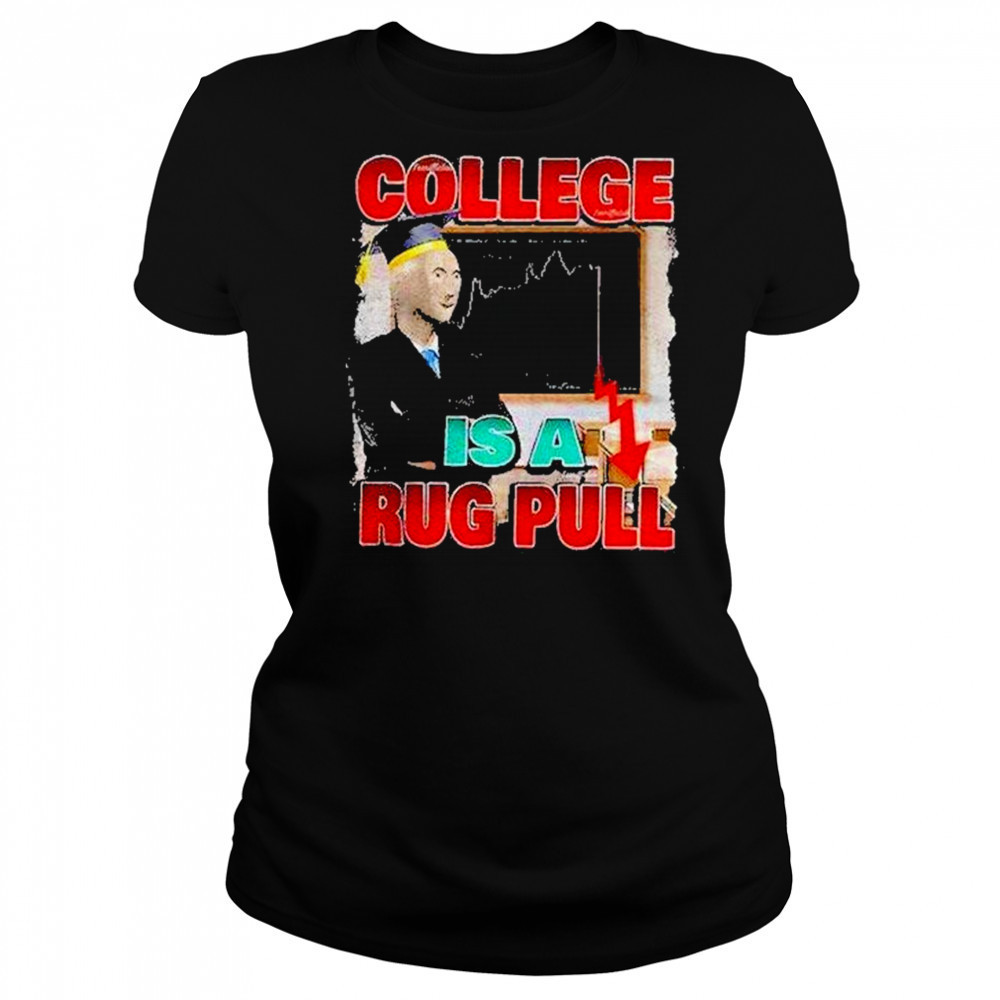 College Is A Rug Pull Shirt Women's T-shirt