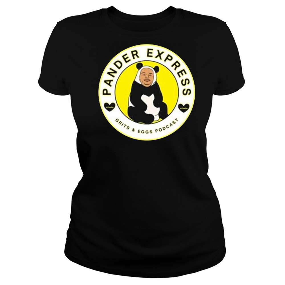 Deantekyle Pander Express Grits And Eggs Podcast t-shirt Women's T-shirt