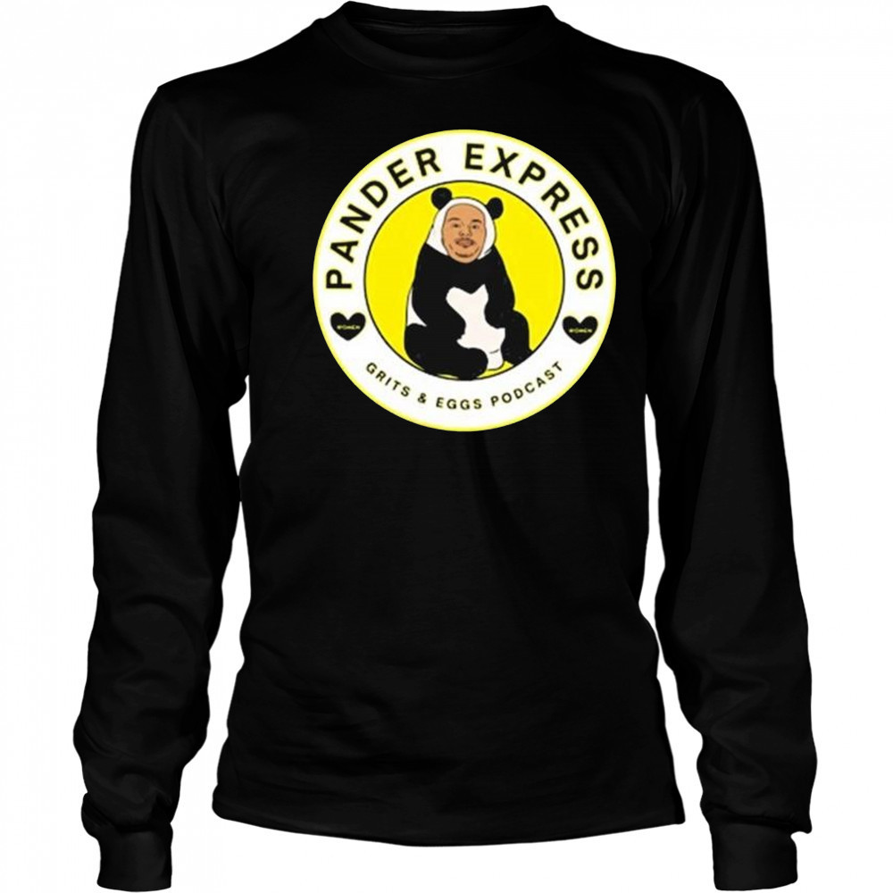 Deantekyle Pander Express Grits And Eggs Podcast t-shirt Long Sleeved