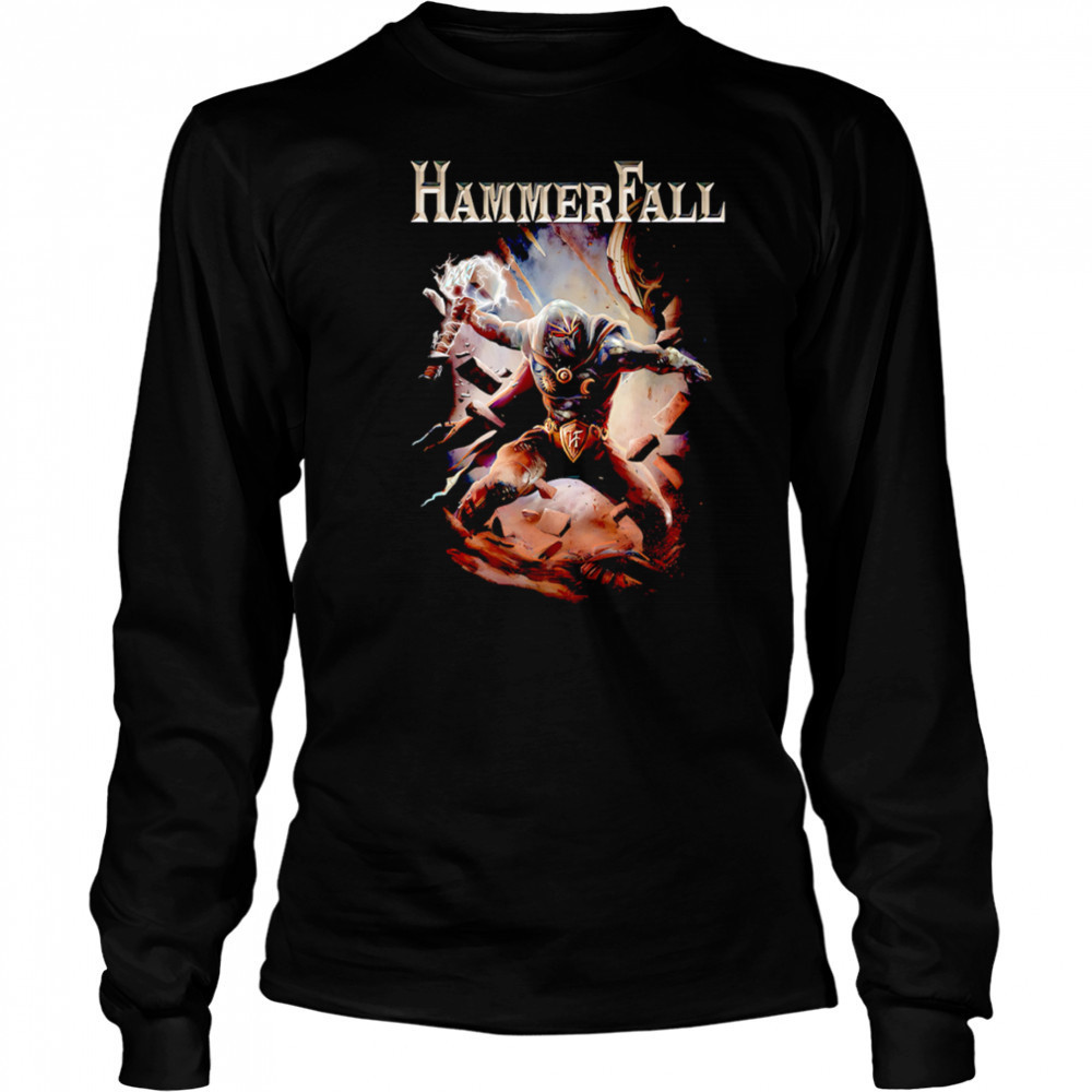 HammerFall Break Down The Walls shirt Long Sleeved