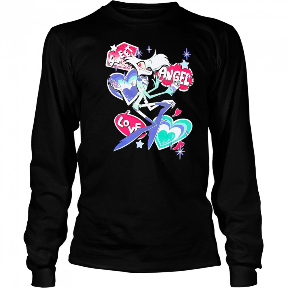 Hazbin Hotel Angel Dust Pride Sweet Angel Love shirt Long Sleeved