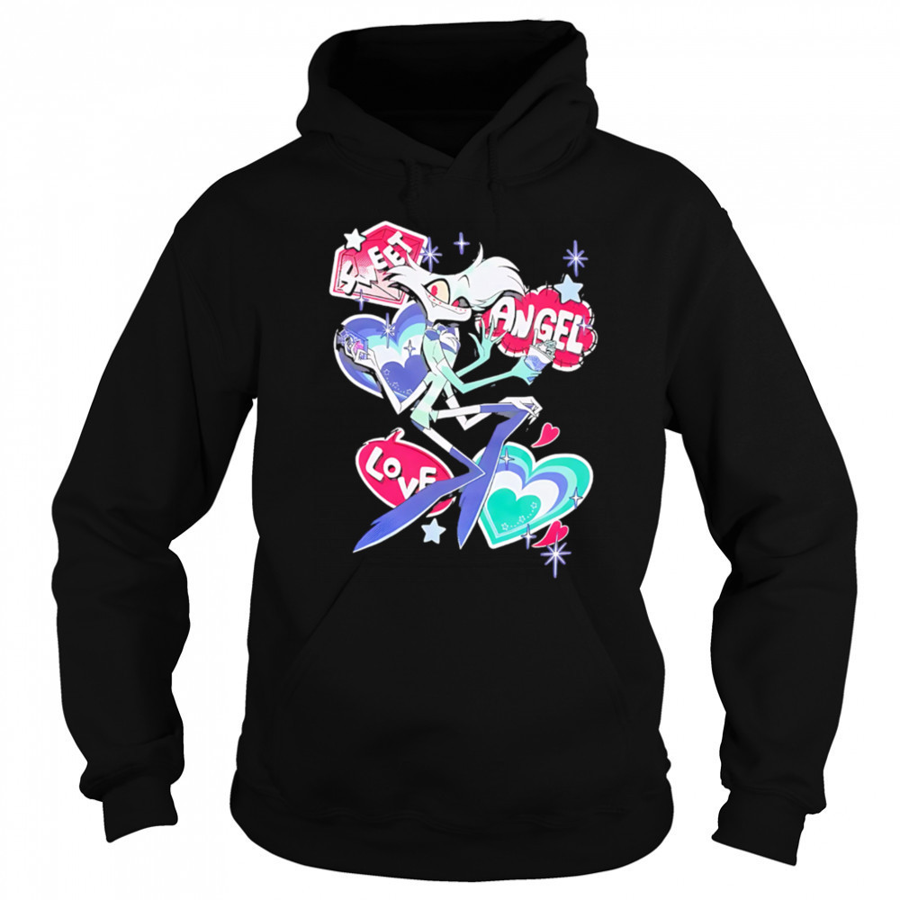 Hazbin Hotel Angel Dust Pride Sweet Angel Love shirt Sweatshirt
