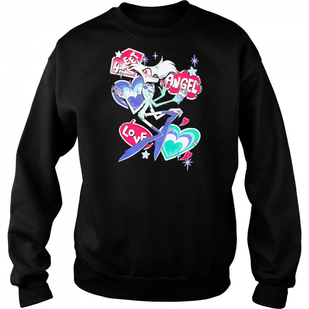 Hazbin Hotel Angel Dust Pride Sweet Angel Love shirt Hoodie