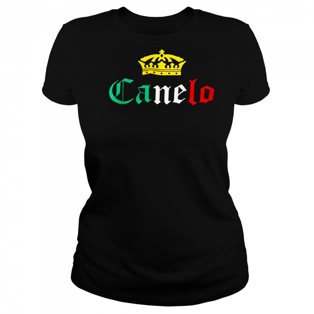 King Canelo Boxing letter shirt Women's T-shirt
