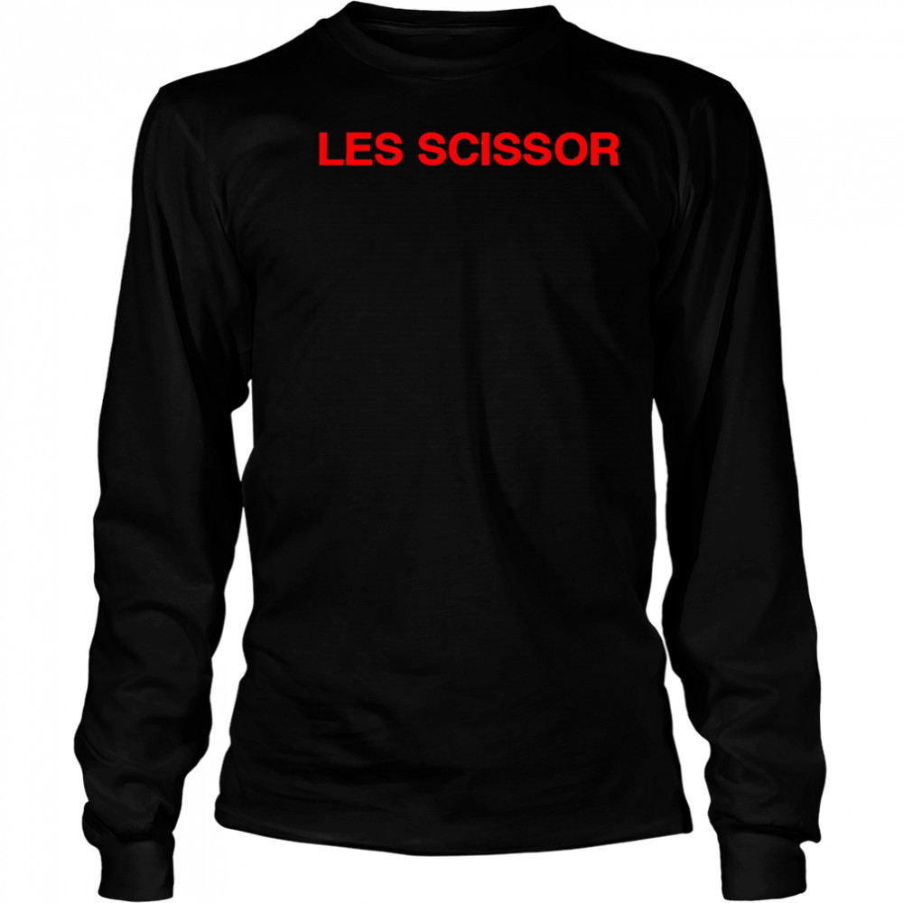 Les Scissor shirt Long Sleeved