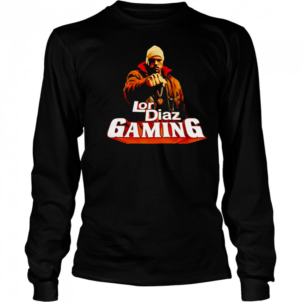 Lor diaz gaming shirt Long Sleeved