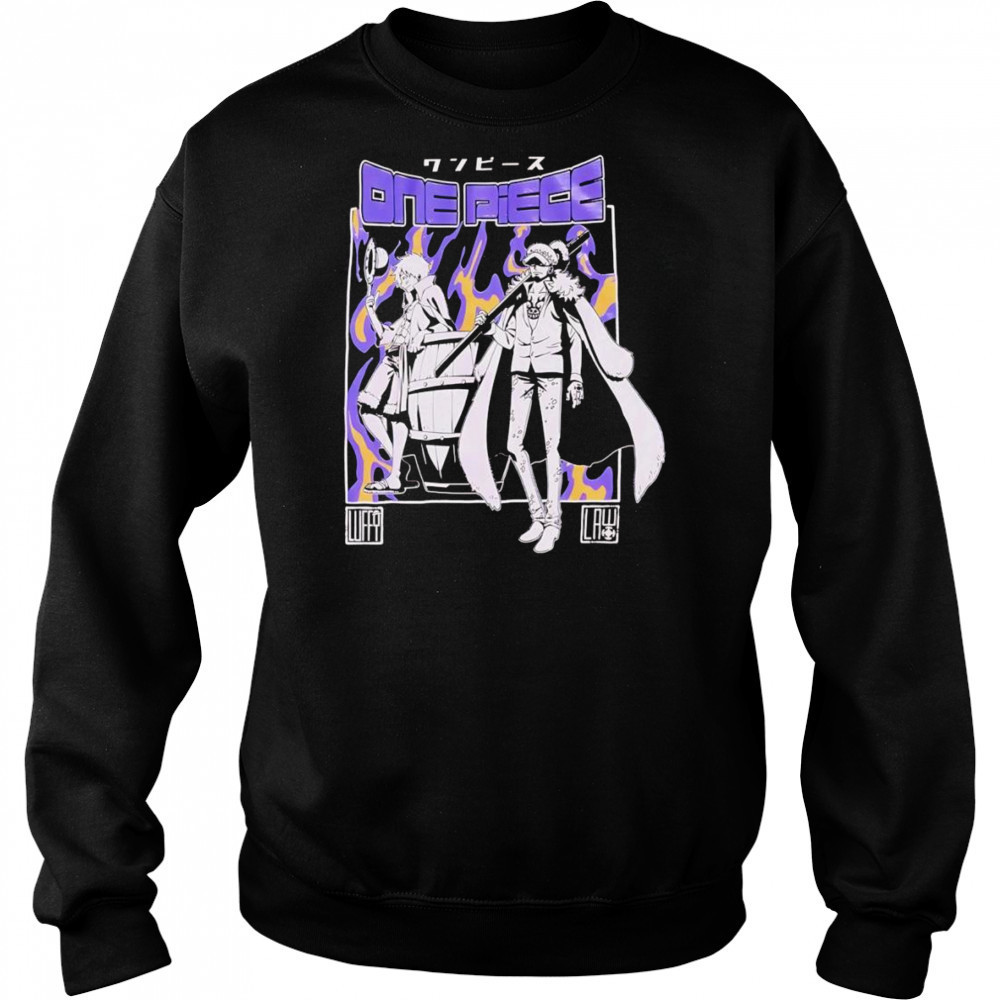 Luffy and Law duo shirt Hoodie