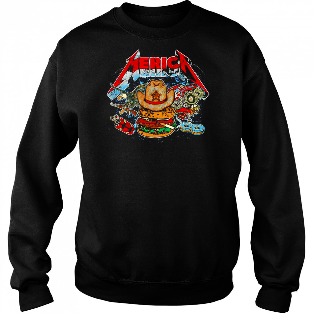 Merica metal 2025 shirt Hoodie