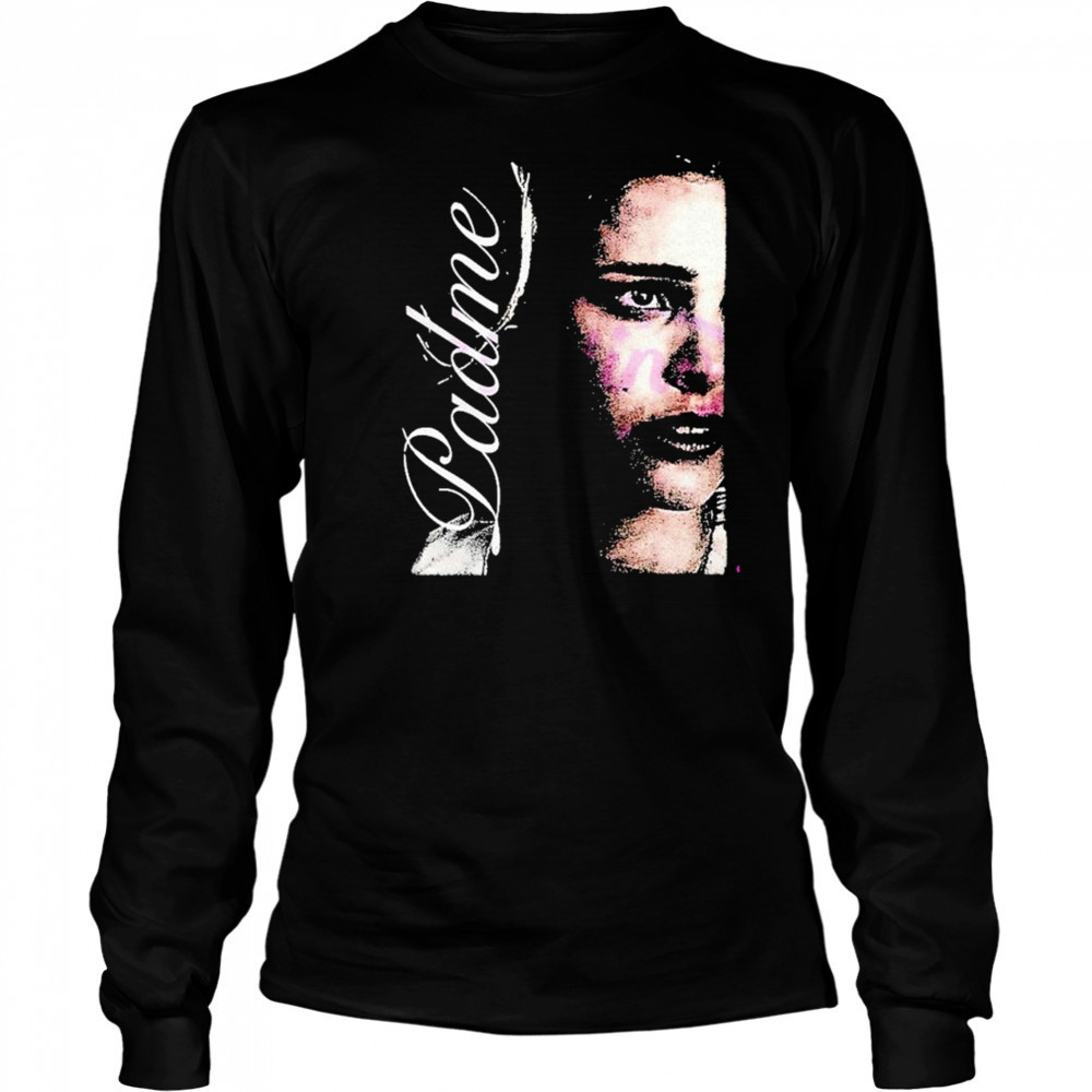Padme Amidala Star Wars Attack Of The Clones Vintage Shirt Long Sleeved