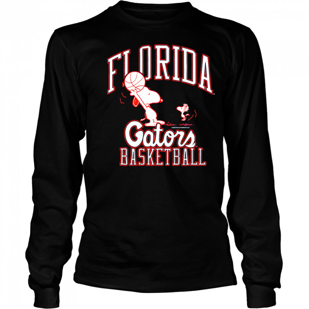 Peanuts x Florida Basketball shirt Long Sleeved