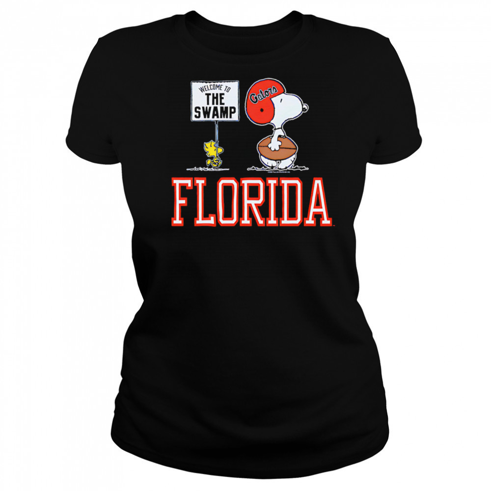 Peanuts x Florida welcome to the swamp Football shirt Women's T-shirt