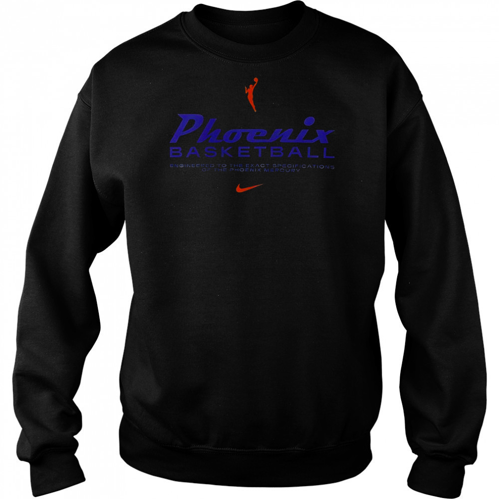 Phoenix Basketball Engineered To The Exact Specifications Of The Phoenix Mercury T-Shirt Hoodie
