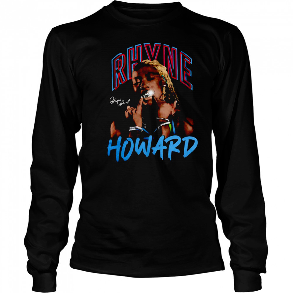 Rhyne Howard Grillz graphic shirt Long Sleeved