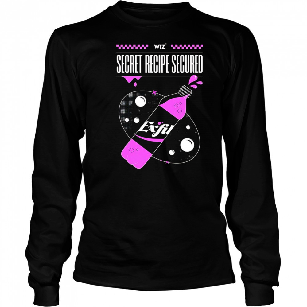 Secret recipe secured shirt Long Sleeved