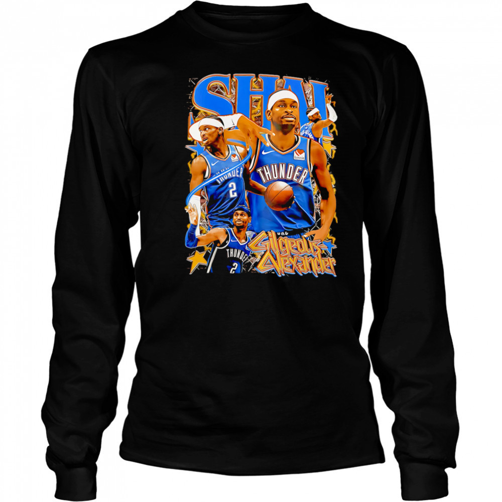 Shai Gilgeous-Alexander graphic shirt Long Sleeved
