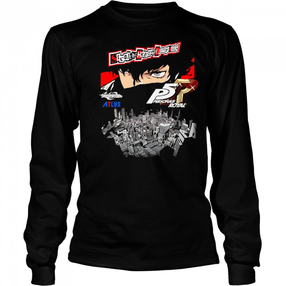 Steal the Hearts of Corrupt Adults P5R shirt Long Sleeved