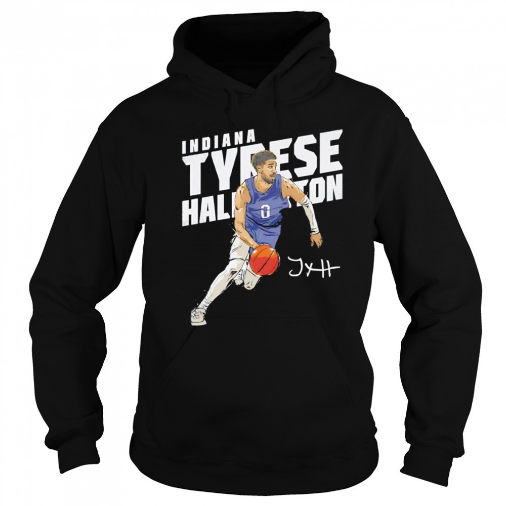 Tyrese Haliburton Indiana slant shirt Sweatshirt