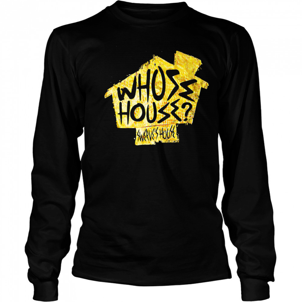 Whose House Swerve Strickland Leopard shirt Long Sleeved