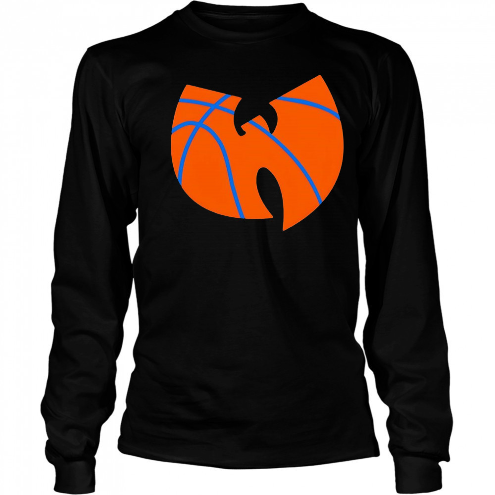 Wu Tang Clan x New York Knicks logo shirt Long Sleeved