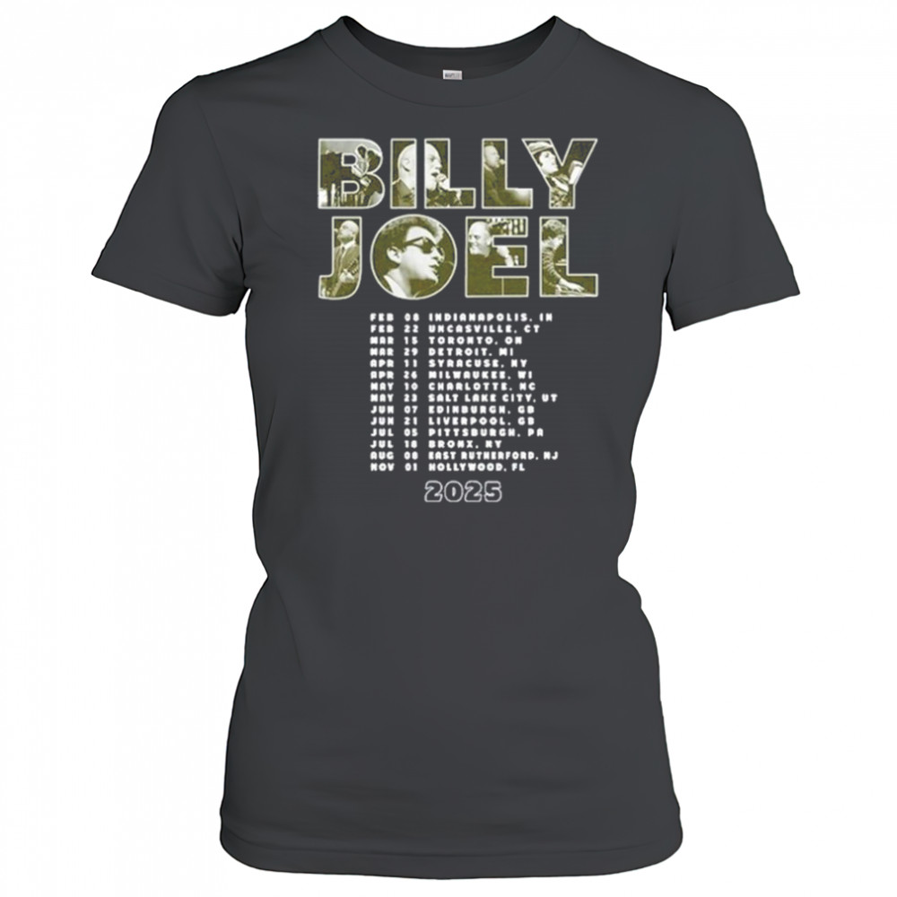 2025 Billy Joel Live In Concert Shirt Women's T-shirt
