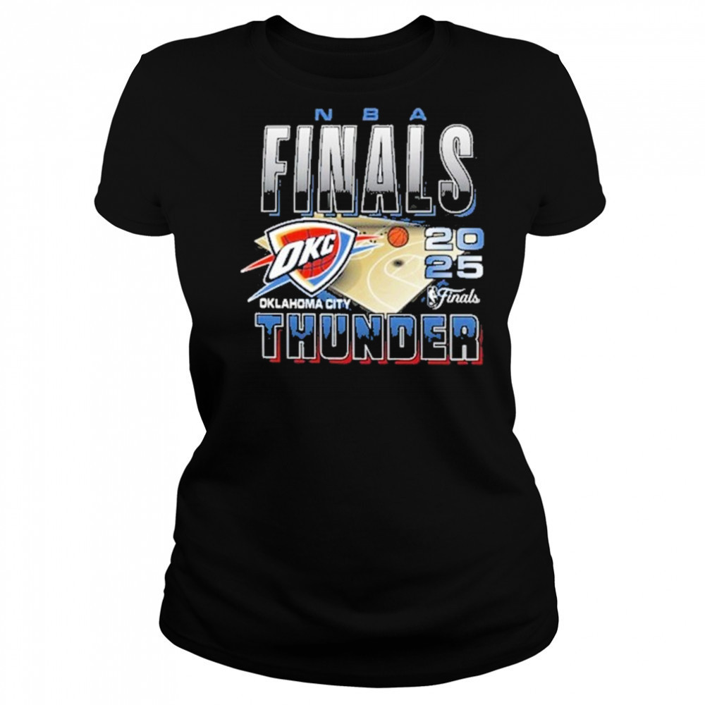 47 Oklahoma City Thunder BLACK 2025 Finals Participant Fashion T Shirt Women's T-shirt