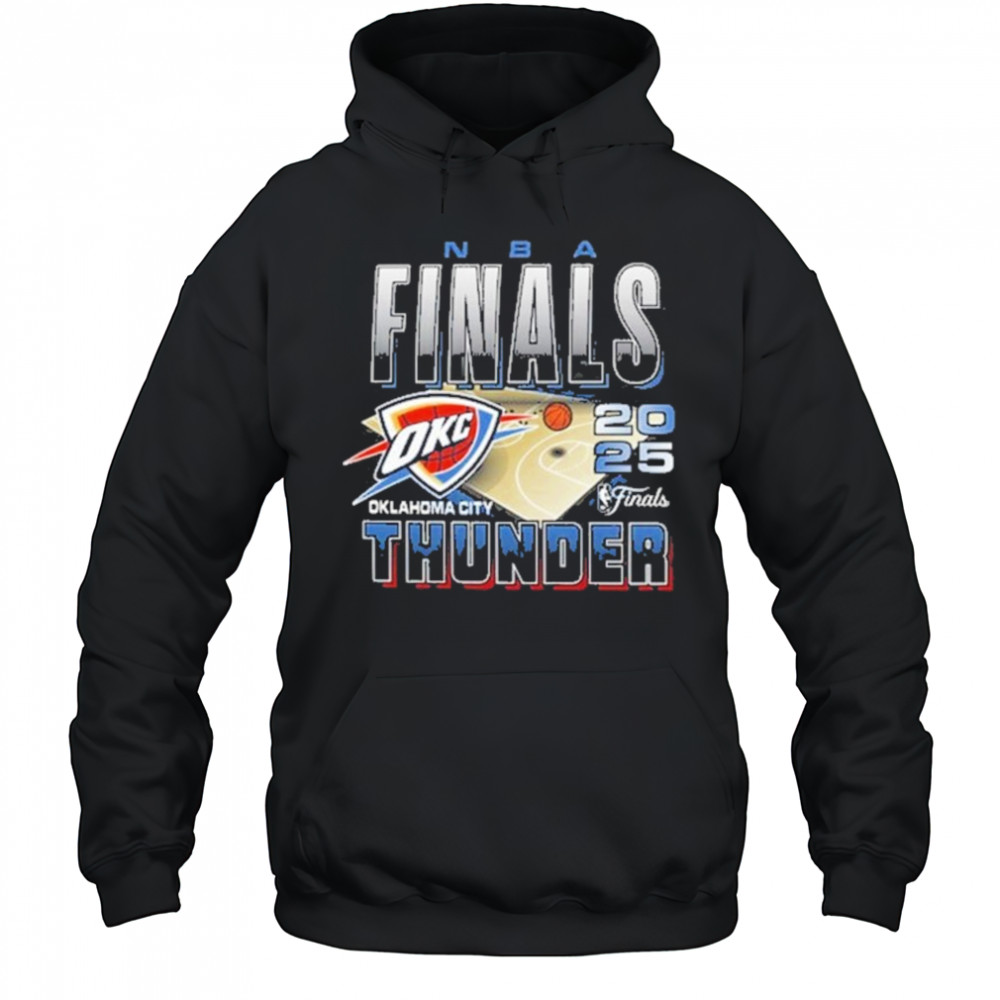 47 Oklahoma City Thunder BLACK 2025 Finals Participant Fashion T Shirt Hoodie