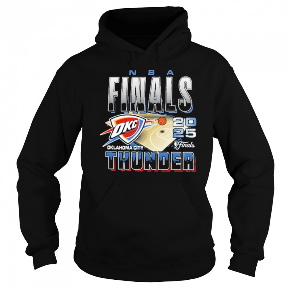 47 Oklahoma City Thunder BLACK 2025 Finals Participant Fashion T Shirt Sweatshirt