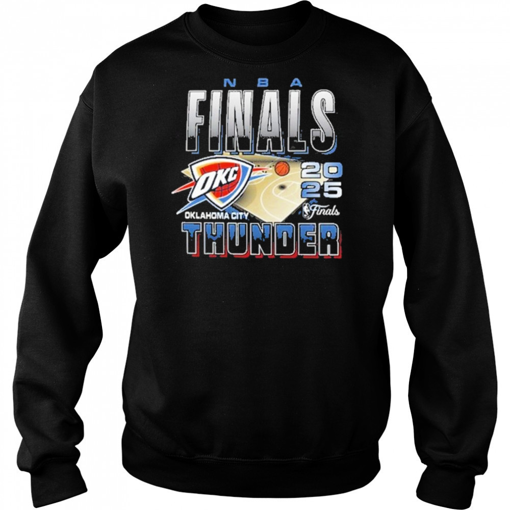 47 Oklahoma City Thunder BLACK 2025 Finals Participant Fashion T Shirt Hoodie