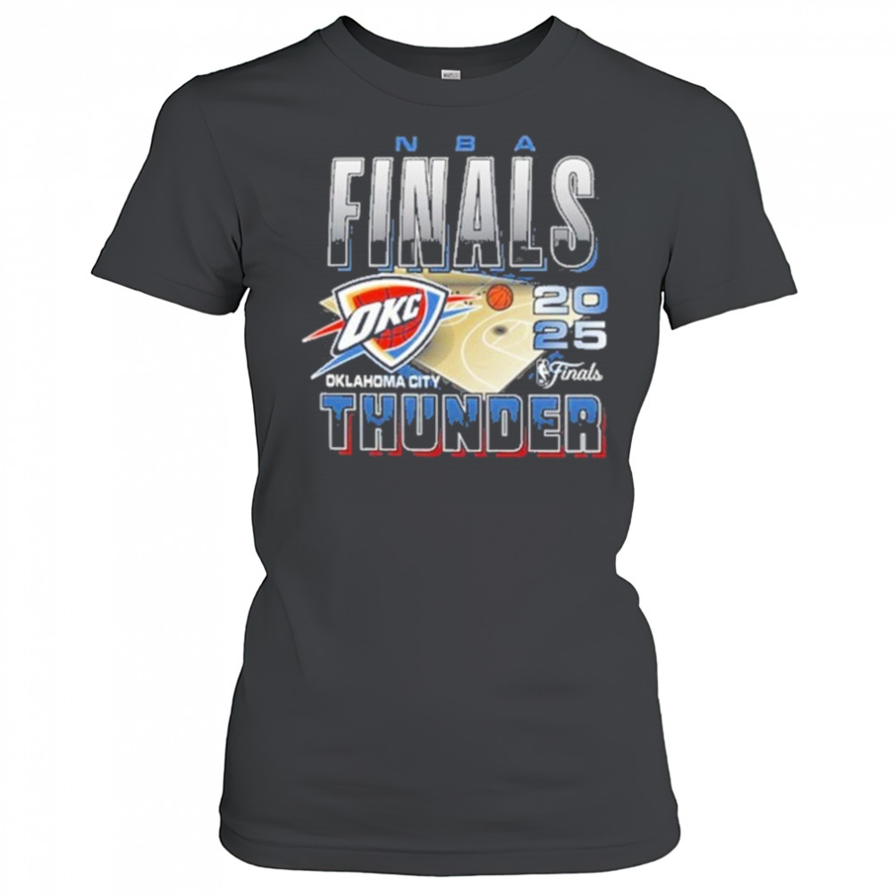 47 Oklahoma City Thunder BLACK 2025 Finals Participant Fashion T Shirt Women's T-shirt