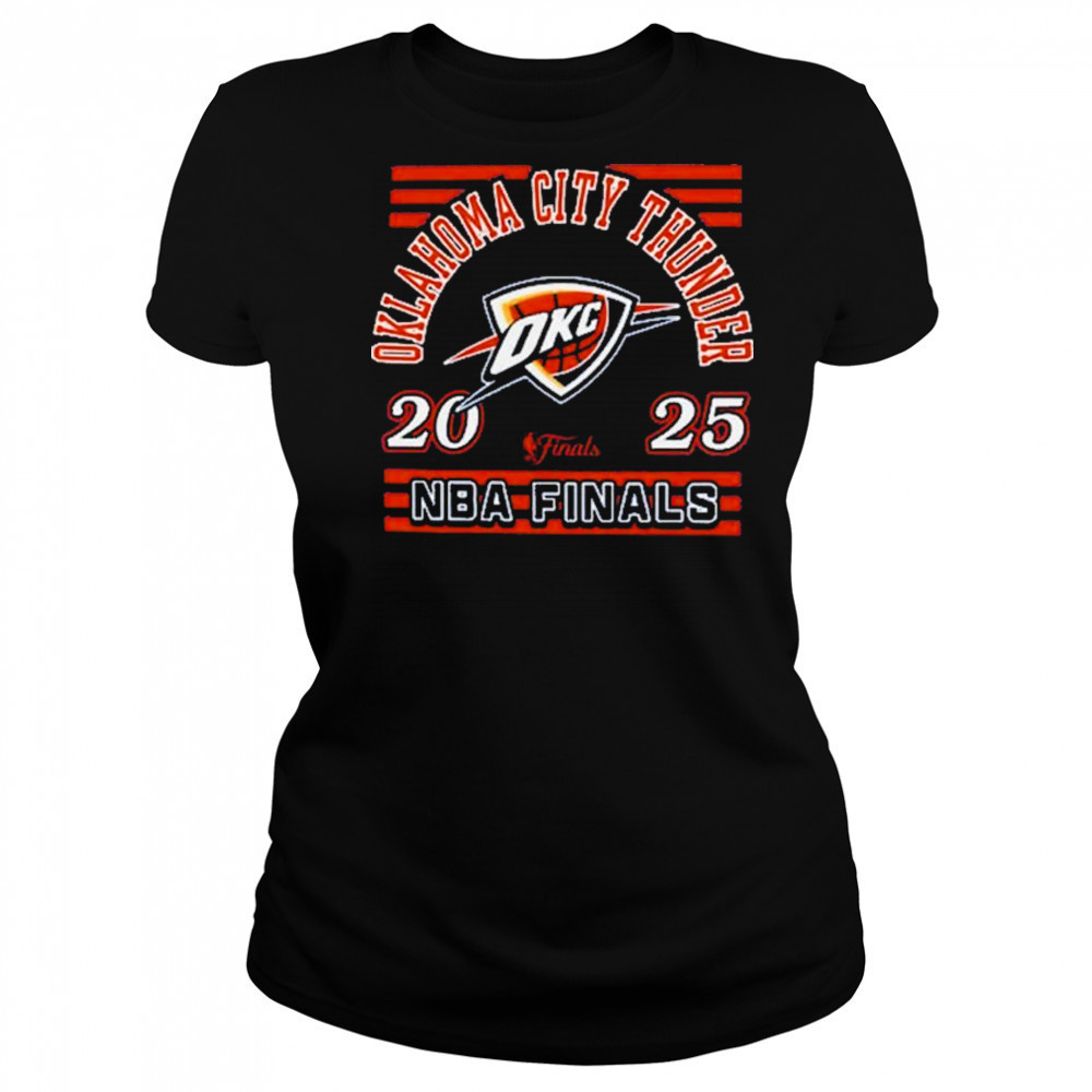 47 Oklahoma City Thunder Blue 2025 Finals Participant shirt Women's T-shirt