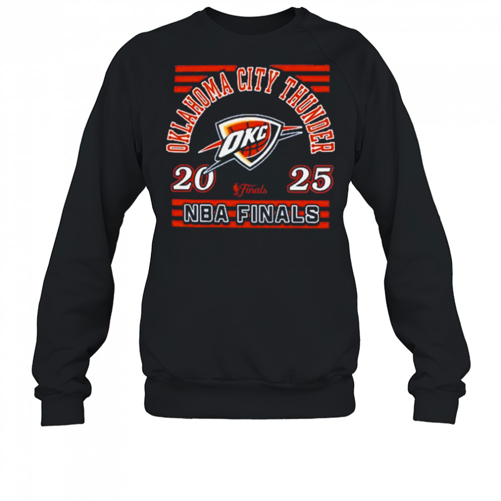 47 Oklahoma City Thunder Blue 2025 Finals Participant shirt Sweatshirt