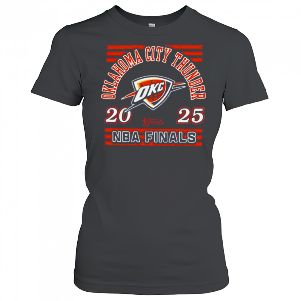 47 Oklahoma City Thunder Blue 2025 Finals Participant shirt Women's T-shirt