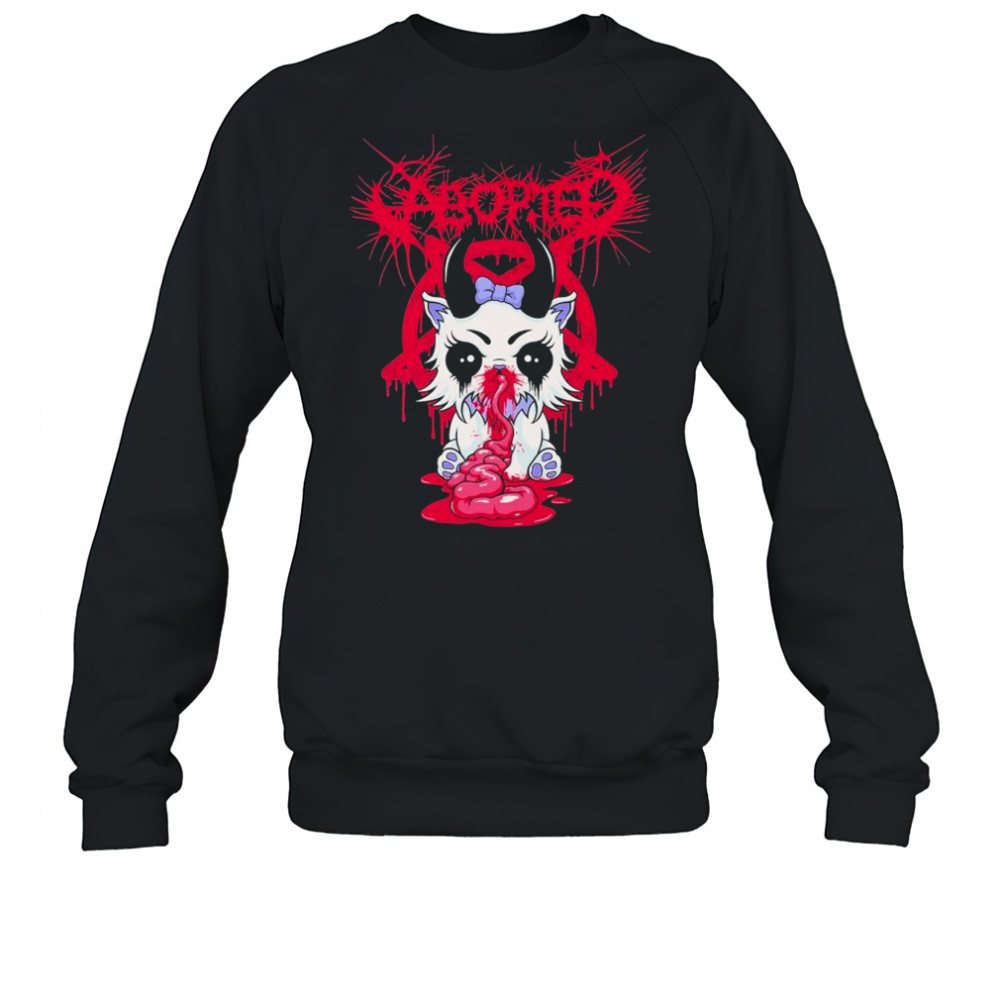 Aborted Grimkitty T-shirt Sweatshirt